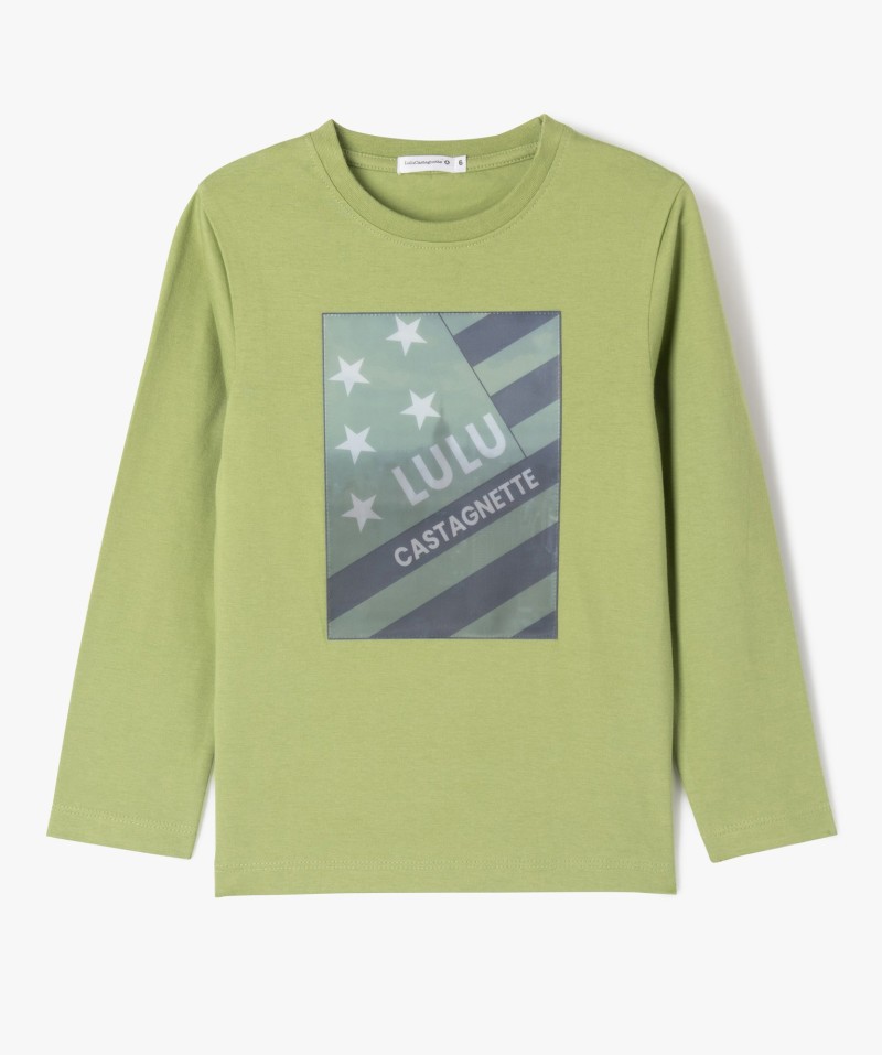 Tee-shirt garçon motif changeant – Lulu Castagnette